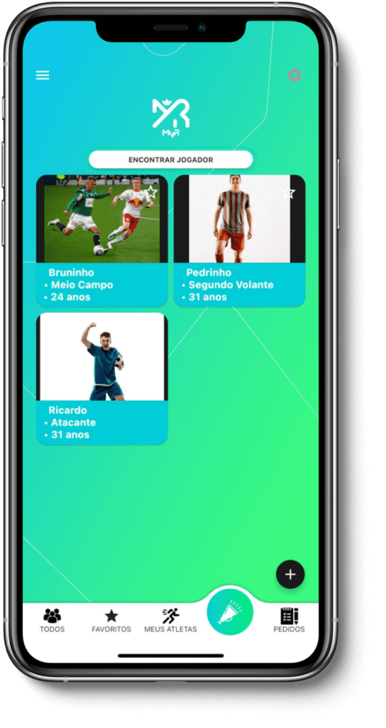Phone showing app feature interface