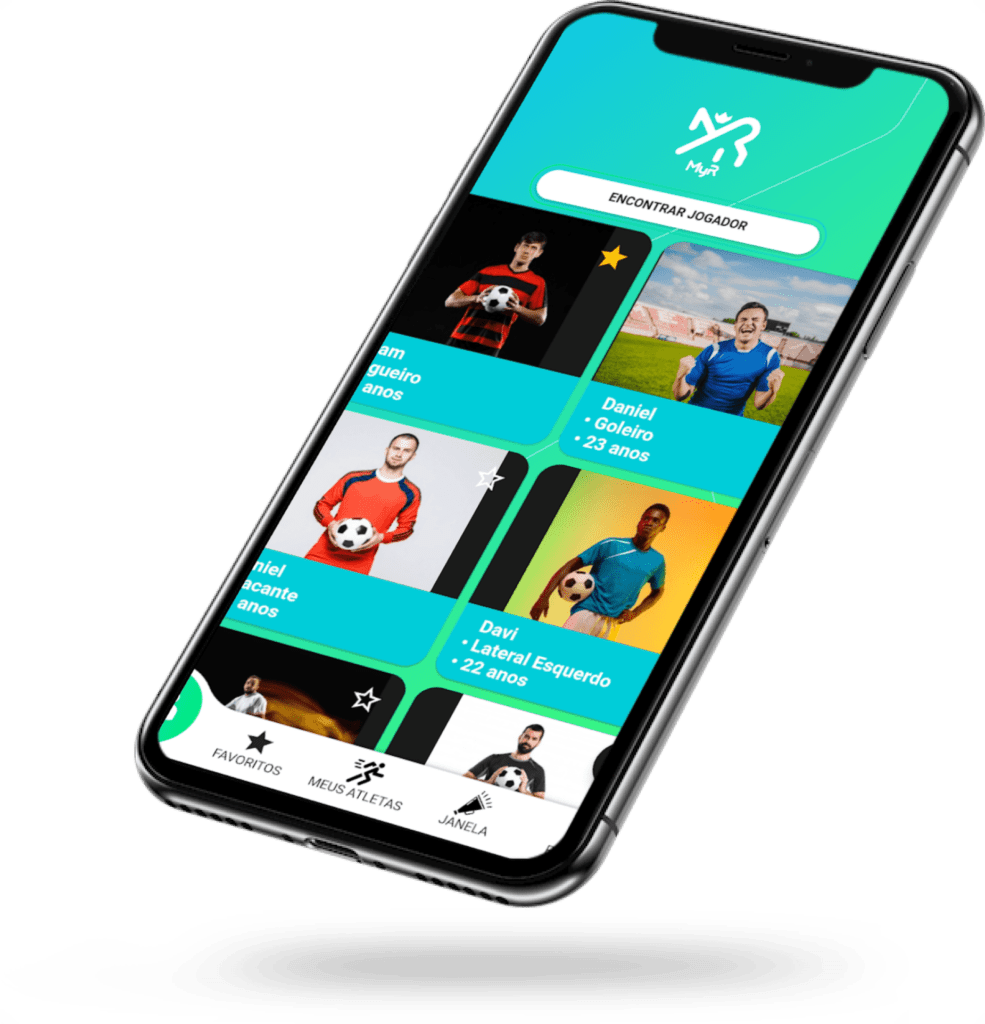 phone showing app interface